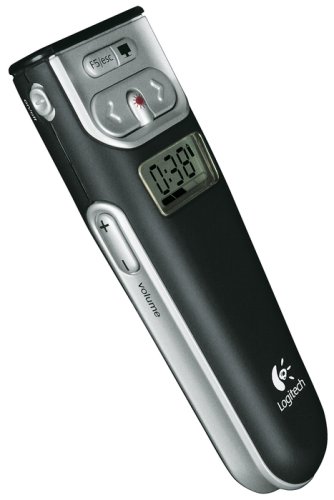 Logitech Cordless 2.4 GHz Presenter - Presentation remote control - radio