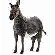 Hansa Ride-On Donkey Stuffed Plush Animal, Small