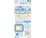 Heidi Grace - Snowflake Park In Bloom - Shapes Stickers