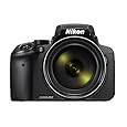 Nikon Coolpix P900 Digitalkamera (16 Megapixel, 83-fach optischer Megazoom, 7,5 cm (3 Zoll) RGBW-Display mit 921.000 Pixel, Full-HD-Video, Wi-Fi, GPS, NFC, bildstabilisiert) schwarz
