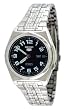 Seiko 5 #SNK657 Men's Black Dial with Numbers Self Winding Automatic Watch