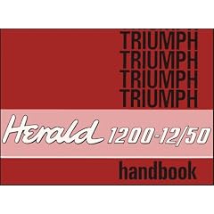 Triumph Owners' Handbook: Herald 1200-12/50: Part No. 512893