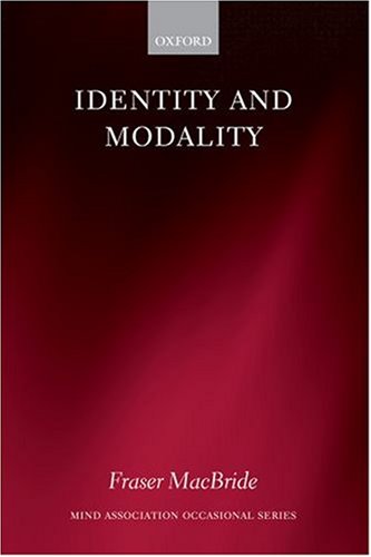 Identity and Modality (Mind Association Occasional Series)