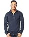 Hanes Men`s X-Temp 1/4 Zip Long-Sleeve T-Shirt, O5944, XL, Navy Heather