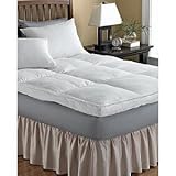 IMAGE OF 233TC Cotton Featherbed Feather Bed Cover king 78