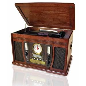The Aviator 5 in 1 Wooden Music Center