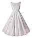 LUOUSE Classy Vintage Audrey Hepburn Style 1950's Rockabilly Swing Evening Dress