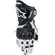 Alpinestars GP Pro Men's Leather Street Bike Motorcycle Gloves w/ Free B&F Heart Sticker Bundle - Black