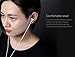 Easy Rock Rau0501 Luxury Zircon Stereo Headphones Headset 3.5mm in Ear Earphone Earbuds for Iphone Samsung with Mic and Remote (Black)