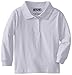 Genuine Girls' Little Polo Shirt (More Styles Available), Jersey White, 5/6