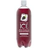 Sparkling ICE Spring Water, Black Raspberry, 33.8-Ounce Bottles (Pack of 15)