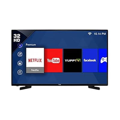 VU 32D6475 80cm (32 inches) HD Ready Smart LED TV (Black) Television