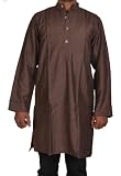 Boho Yoga Men Kurta Shirt Casual Wear Indian Semi Silk Mens Kurta Reviews