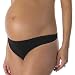 Eve Alexander Maternity Microfiber Thong - Black (One Size) Image
