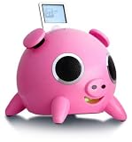 Amethyst iPig iPod Speaker Dock -Pink