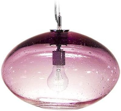 Tempo Luxury Home Fizz Collection Orbit Pendant, Large, Rose Quartz