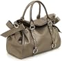 Champagne Grey Extra-Large ''Madison'' Satchel