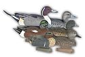 GHG Life Size Series Puddler Pack II Duck Decoys