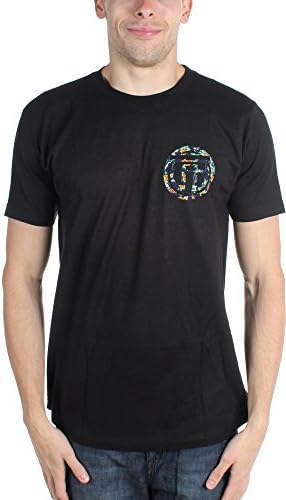 The Ghost Inside - Mens Hawaiian Monogram Logo T-Shirt, Size: Large, Color: Black