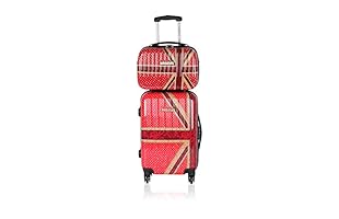 Lollipops Set Trolley rígido + neceser (Rojo)