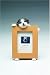 shih tzu - Shih Tzu Black & White Puppy Cut Dog Picture Frame 2 1/2
