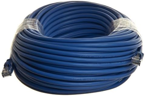 Importer520 CAT/5-100FT Patch Ethernet Network Cable 100-Feet for Pc, Mac, Laptop, Ps2, Ps3, Xbox, Blue