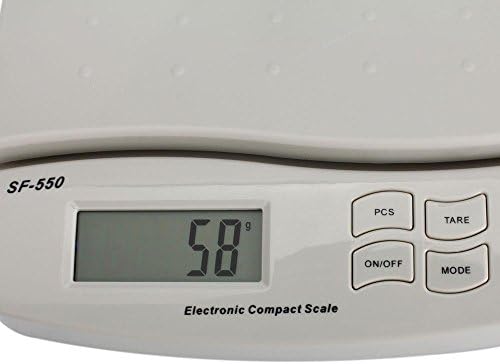 25KG/1G Digital LCD Electronic Kitchen Weight Food Scale Balance Gray