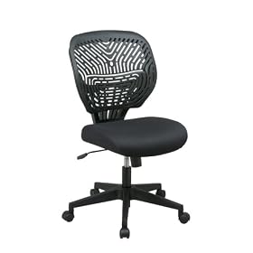 Office Star Raven SpaceFlex Back and Raven Mesh Seat Chair by Office Star