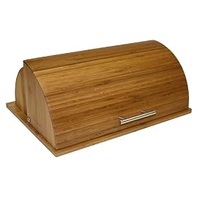 Buy Simply Bamboo Swivel Top Bread Box