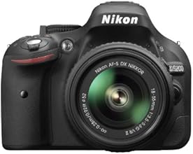 Nikon D5200 - C&aacute;mara r&eacute;flex digital de 24.1 Mp (pantalla 3", estabilizador &oacute;ptico, grabaci&oacute;n de v&iacute;deo), negro - kit con objetivo Nikkor AF-S DX 18-55 mm f:3.5 VR II