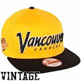 NHL New Era Vancouver Canucks Snap It Back Snapback Hat - Gold-Black