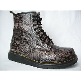 Docs Dr. Martens Made in England Grey Snakeskin Unisex Original 8 Eye Boot by var goTwisterProductImageStrings = new Object();goTwisterProductImageStrings['prodImageNotAvailTextNoColor'] = 