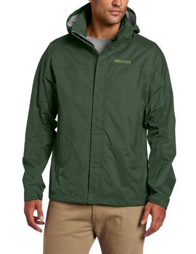 marmot green rain jacket