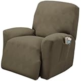 Stretch Sensations Optic Recliner Stretch Slipcover, Sage