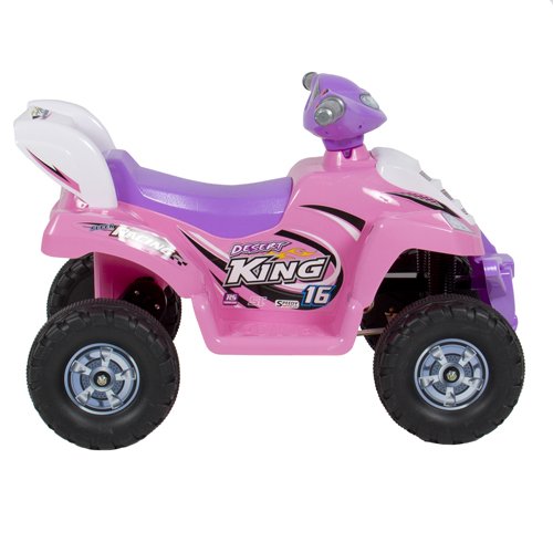 Best Choice Products® Kids Ride On ATV 6V Toy Quad Battery Power Electric 4 Wheel Power Bicycle Pink Images