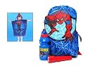 SPIDERMAN 5 PIECE SET:INC: PONCHO & TORCH:NEW & BOXED