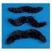 Mustache Toys Assortment: 12 Pack of Mustache Stick Ons (3 pack), bracelets, rings & whistles!!