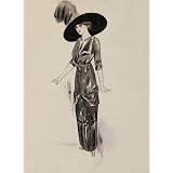 Ensemble of satin coat, by Lucile (Print On Demand)