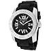 Swiss Legend Women's 10114-01 Commander Black Polyurethane and Stainless Steel Watch