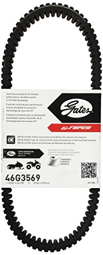 GatesG-Force WorkHorse 46G3569 Continuously Variable Transmission (CVT) Belt - fits select 2005-2021 Arctic Cat, 2018-2019 Textron, and 2021 Tracker