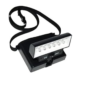 Beam N Read LED 6 Deluxe Hands Free Light; Extra Wide & Bright Light from 6 LEDs Plus 2 Clip-On Filters