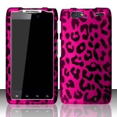 TOOGOO Pink Leopard Hard Faceplate Cover Phone Case for Motorola Droid Razr Maxx XT913 XT916 TOOGOO Pink Leopard Hard Faceplate Cover Phone Case for Motorola Droid Razr Maxx XT913 XT916