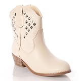Soda 'Corral' Cowboy Ankle Boots