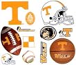 Tennessee Volunteers - 24 College Wall Stickers/Decals