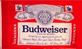 BUDWEISER BEER FLAG - Heavy Duty