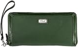 Fossil Gifts - Solid Travel Wallet (Color: Green)
