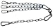 Sporting Goods : Heavy Bag Chain & Swivel Assembly (3 Snap Hooks)