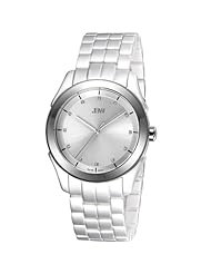 JBW Womens J6261D Giana Pearlized Stainless Steel Diamond Watch