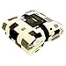 Qbedding All Season Ultra Soft Microplush Blanket Twin&Queen (Melvin Mosaic, Queen)