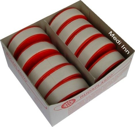 10 Stueck Pflaster Rudaplasto Fixierpflaster ( 1,25 cm x 5 m )
